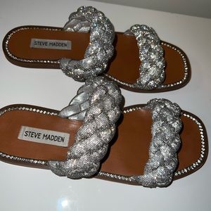 Steve Madden Rhinestone Sandals